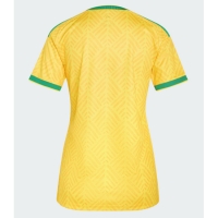 Camiseta Sudáfrica Primera Equipación Replica Mundial 2026 para mujer mangas cortas